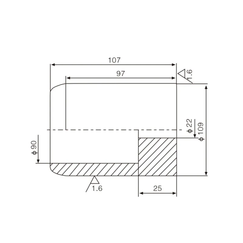 2500А Неподвижный контакт Материал латунь T2 (2)