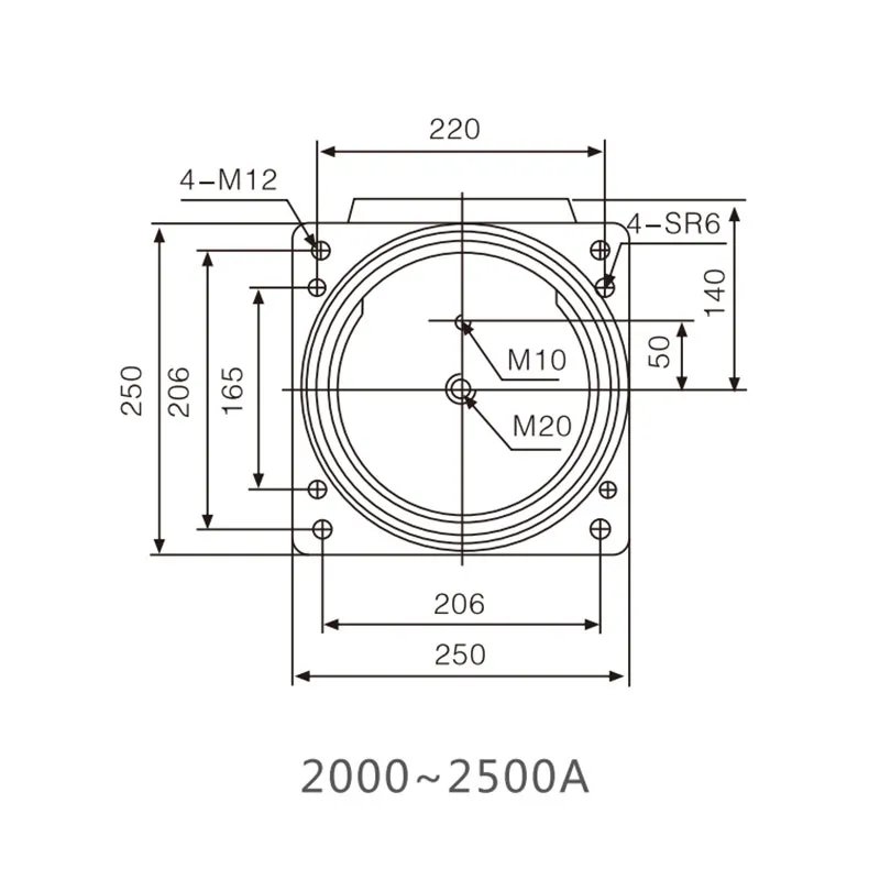 CH3-24кВ 250 Контактная камера 2000-4000А (3)