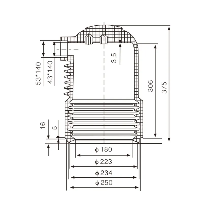 CH3-24кВ 250 Контактная камера 2000-4000А (4)